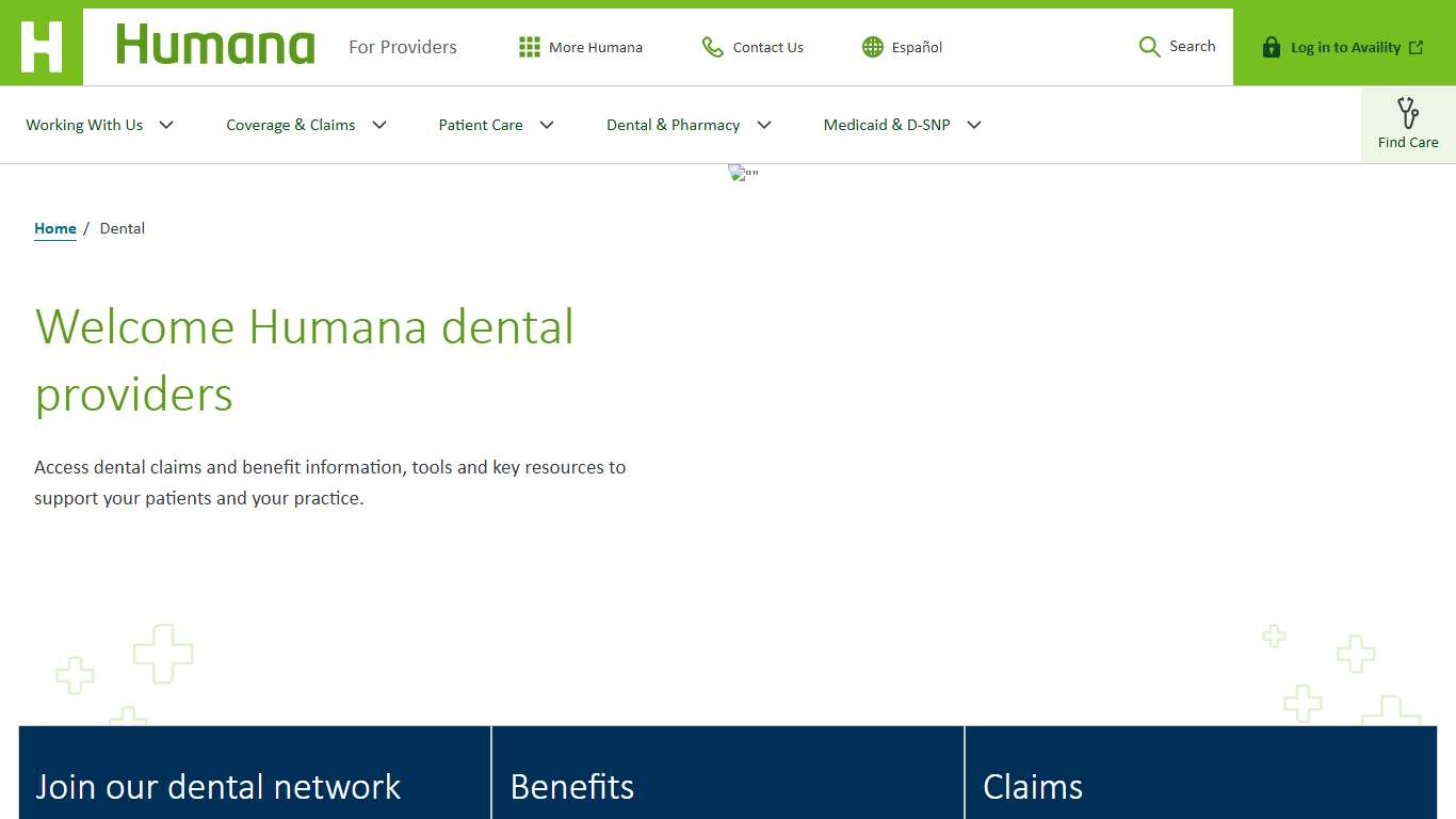 Dental Resources for Providers Humana